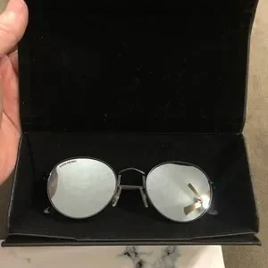 ISO Don Rebel Sunglasses Retro Round Rebel Steampunk Round Sunglasses, Alloy Frame/Polycarbonate  main image 4